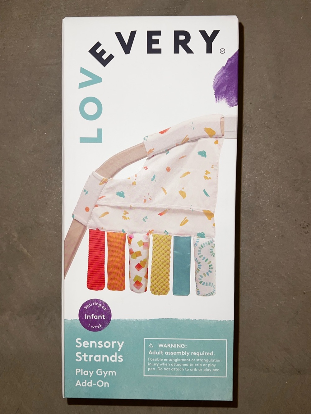 Lovevery Sensory Strands Play Gym Add-On
